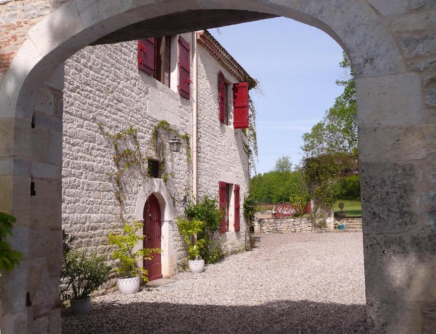 Main courtyard entrance